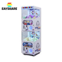 Distributeur automatique de jouets de jeu d'affichage de machine à capsules personnalisée à jetons populaire