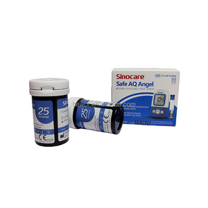 Bandelettes de <span class=keywords><strong>test</strong></span> de glycémie Sinocare Safe AQ Angel - Product Image 3