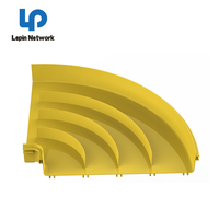 Ningbo Lepin Usine Fournisseur Personnalisé Nouvelle Arrivée Fiber Optique Raceway 120/240/360 MM PVC Fibre Système de chemin de câbles