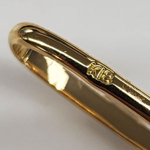 Colgante de Cruz de Oro Sólido de 18K de 4mm, Joyería Fina, Amuleto Conmemorativo para Cualquier Edad - Product Image 2