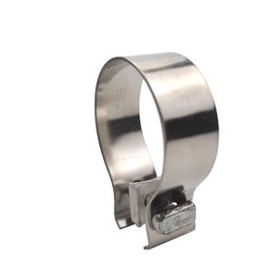 304不锈钢汽车涡轮增压使用排气系统锁紧螺母带76毫米排气管o型圈夹 - Product Image 1