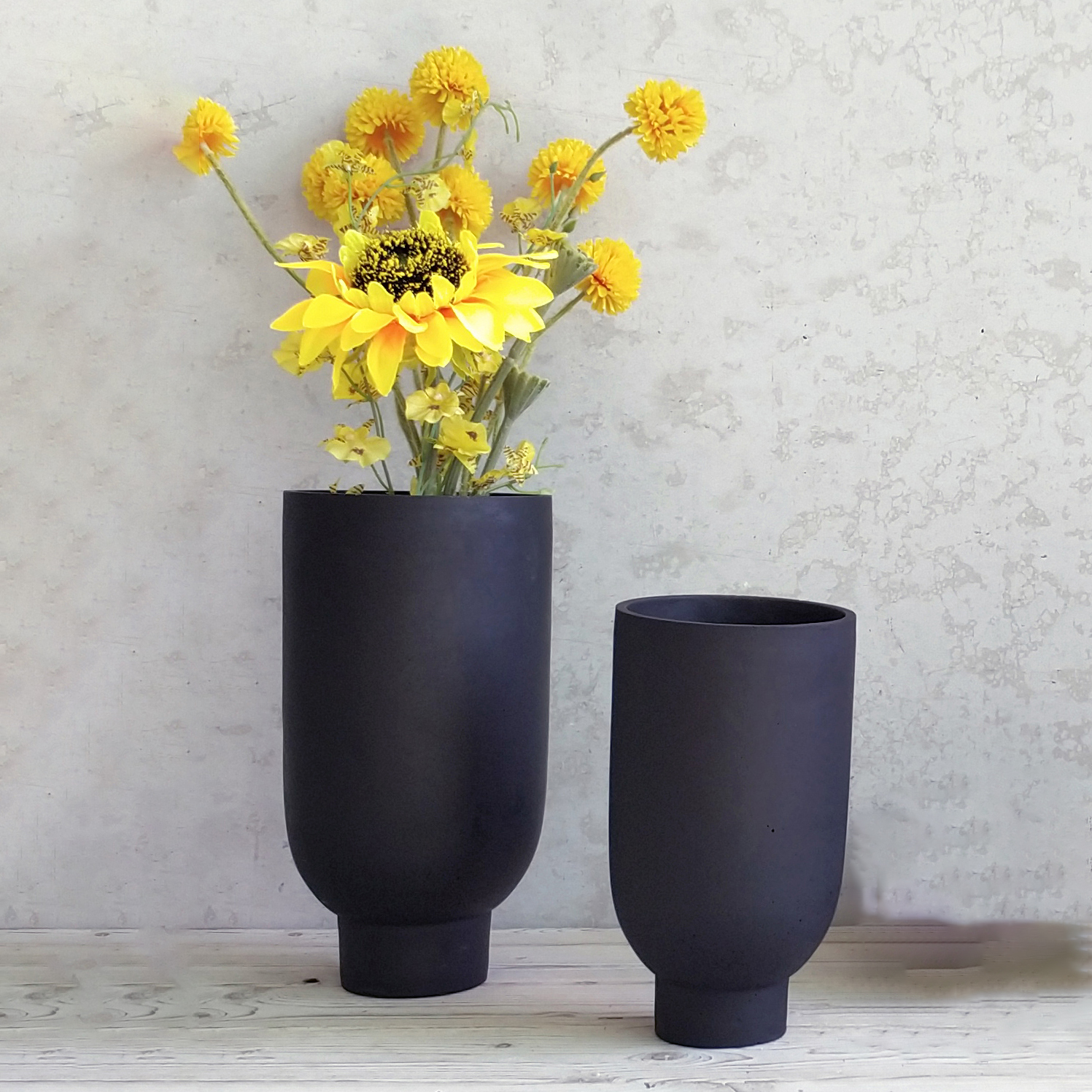 Высококачественная ваза для цветов для украшения дома, современный декор для отеля, полимерная ваза