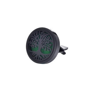 Clip Aromatizante para Auto con Difusor de Perfume de 30MM, Color Negro - Product Image 1