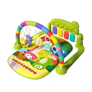 Set alas bermain kebugaran Ulang Tahun-Keyboard Piano + bantalan kaki mainan aktivitas musik bayi - Product Image 1