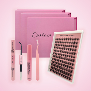 Pestañas Postizas Individuales Hechas a Mano, Efecto Voluminoso y Delicado, con Banda Delgada de Visón Sintético, en Kits - Product Image 2