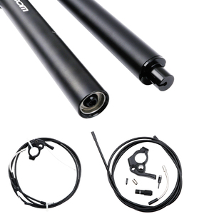 ZOOM-bicicleta eléctrica de montaña DH, <span class=keywords><strong>tija</strong></span> de sillín de suspensión hidráulica <span class=keywords><strong>con</strong></span> control remoto, enrutamiento externo de aleación, 31,6mm - Product Image 3