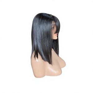 Wholesale Small Cap Short Bob Cuticle Aligned Human Hair 13*4 13*6 <b>Lace</b> Front & Closure HD Transparent <b>Lace</b> <b>Wigs</b> for Black Women - Product Image 1