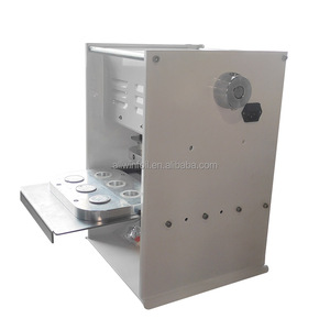 Manual Heat Sealing <strong>Machine</strong> for Coffee Pods <strong>K</strong>-<strong>Cup</strong> Capsule Gold Aluminum Foil <strong>Cup</strong> Sealer Semi-automatic Sealing <strong>Machine</strong> - Product Image 1