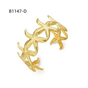 เอมี่ เอมี่ แฟชั่นกำไลข้อมือ B1147 ลายดาว 925 ชุบเงิน เครื่องประดับสตรี ของขวัญ สวมใส่ทุกวัน สไตล์โบฮีเมีย - Product Image 3