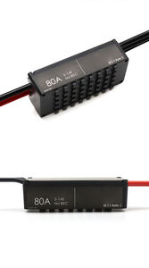 80A 5-14S Waterproof Plastic Brushless ESC Speed <b>Controller</b> For RC Drone <b>Boat</b> Water Skis Marine Model Motor Spare Components - Product Image 3