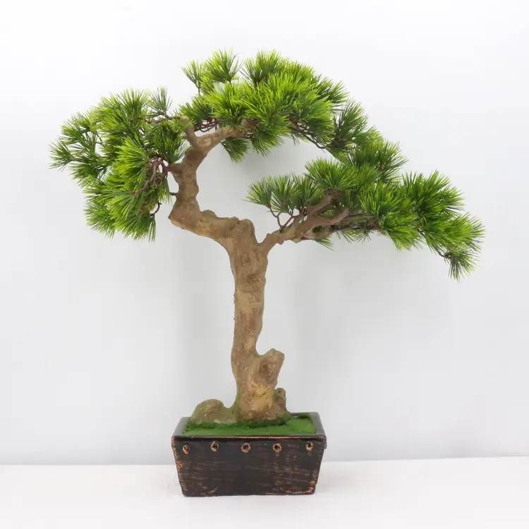 Factory wholesale simulation 78cm evergreen artificial bonsai pine