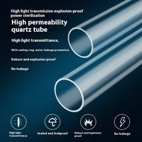 Stérilisateur ultraviolet purificateur d'eau tuyau de débordement en acier inoxydable lampe UV équipement de traitement de l'eau domestique caractéristique de débordement