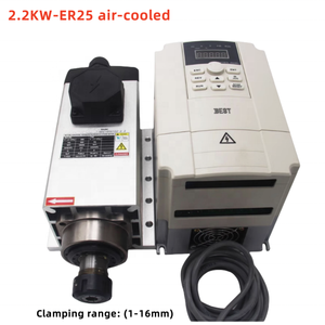 Mới đến mạnh mẽ làm mát bằng không khí <span class=keywords><strong>CNC</strong></span> động cơ trục chính chất lượng tốt chống ăn mòn máy công cụ trục chính sử dụng rộng rãi - Product Image 2