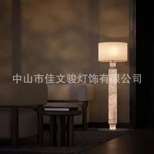 Lampe de sol en marbre espagnol 500x1800mm, lumière LED, salon, chambre à coucher, éclairage de luxe design - Product Image 2