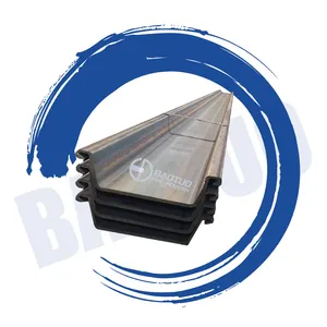 Innovative Solutions: Direct from the Source, Best-Selling Q235/Q345 Steel Sheet Pile for Diverse Construction Needs