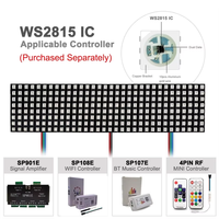Panneau LED flexible RGB WS2815B DC12V découpable ultra-fin pour rétroéclairage de comptoirs, adressable et programmable pour aménagement paysager