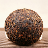 Pu'er Tuocha Premium Invecchiato 8 Anni 100g, Tè Pu Erh Shu Invecchiato di Menghai Avvolto in Bambù