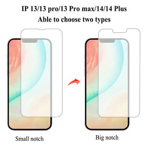 Protector de pantalla de vidrio templado mate para <span class=keywords><strong>iPhone</strong></span> <span class=keywords><strong>14</strong></span> Pro Max 6,1 6,7 11 12 <span class=keywords><strong>13</strong></span> Plus, paquete de 3 unidades - Product Image 5