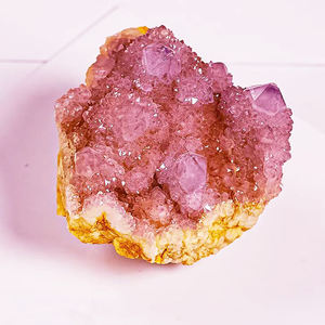 Natural Fengshui crudo cuarzo cristal racimo amatista violeta Cactus cristal RACIMO - Product Image 2