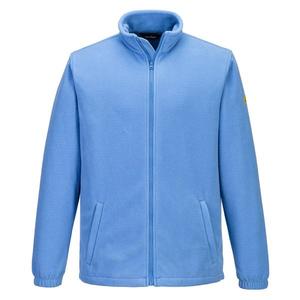 PORTWEST - AS26HBRXL Antiestático ESD Fleece, Hamilton Blue - EAN 5036108409365 ESD ROPA DE TRABAJO ANTIESTÁTICA - Product Image 1