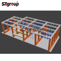 Truss de carrera de obstáculos Ninja Warrior de aluminio para exteriores para Spartan Race