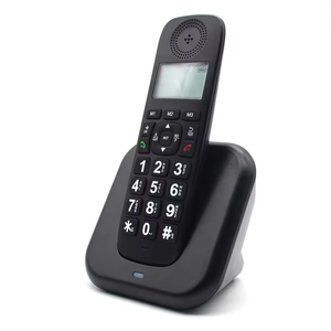 Téléphone <span class=keywords><strong>DECT</strong></span> portable 1.88-1.93 Mhz avec fonction vocale TAM, téléphone <span class=keywords><strong>fixe</strong></span> sans fil analogique pour la maison, l'hôtel, le bureau - Product Image 2