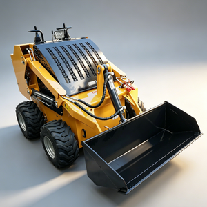 Multi-purpose Ce&epa 25hp Engine Compact Mini Skid Steer Wheel Crawel/<b>track</b> - Product Image 2