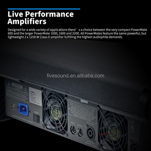 Top Quality PM1000-3 <strong>DJ</strong> Mixer Audio Amplifier Console Mixer Powermate 1000-3 - Product Image 5