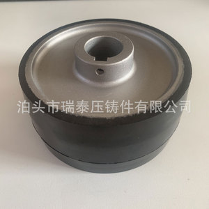 ล้อเคลือบยางอะลูมิเนียมอัลลอยด์ Xh 016 ความแม่นยำสูงสำหรับชิ้นส่วนอวกาศ - Product Image 4