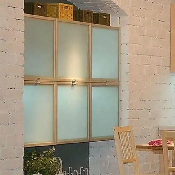 Оптовая продажа двери кухонного шкафа Украшенные задние окрашенные стеклянные панели окрашенные закаленное печатное стекло
