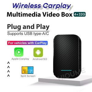 Nouveau lecteur multimédia automobile, boîte Plug and <span class=keywords><strong>Play</strong></span> 4G 32G, autoradio, <span class=keywords><strong>Apple</strong></span> CarPlay, Android Box, CarPlay AI Box pour universel - Product Image 2