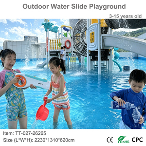 Aire de jeux aquatiques extérieure personnalisée pour <span class=keywords><strong>parc</strong></span> <span class=keywords><strong>aquatique</strong></span>, station touristique, <span class=keywords><strong>camping</strong></span>, équipement de jeux aquatiques en fibre de verre, pompe en option - Product Image 6