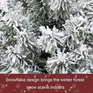 Árbol de Navidad Artificial Blanco de 1.8m con Nieve, Venta al Por Mayor de Fábrica, Personalizado - Product Image 6