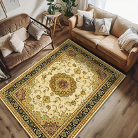 Tapis moderne en velours cristal au nouveau design personnalisé Tapis chinois antidérapant à impression numérique Tapis et moquettes de salon de grande surface