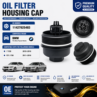 Tapa de Aceite de Motor de Repuesto de Ajuste Perfecto para BMW Serie 1 F20 2010-2016; F21 F30 2011-2016; OE 11427625483 Alto Rendimiento