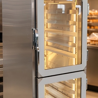 Armoire de maintien au chaud verticale commerciale à grande capacité, 4 portes, pour la restauration, les banquets et les cuisines d'hôtel