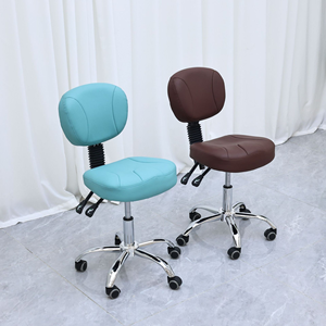 Chaise de manucure ergonomique moderne et réglable, prévient les douleurs dorsales et cervicales, équipement de spa pour manucure et soins du visage - Product Image 1