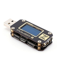 KM001 POWER-Z Testeur USB PD portable QC3.0 2.0 PD Voltmètre numérique numérique Voltmètre ampèremètre Détecteur de batterie externe