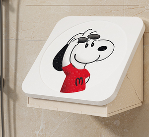 Moderno Gabinete de Almacenamiento Plegable Impermeable para Baño, Organizador de Ropa sin Perforaciones, Estante Decorativo de Pared QX-3514 - Product Image 4