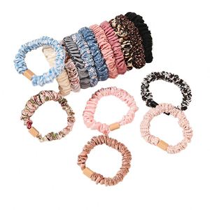 Chouchous élégants et minimalistes de couleur unie, élastiques à haute élasticité pour filles et femmes, accessoires de cheveux simples et tendance - Product Image 4