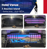 Pantalla LED de Alquiler RAYBO P2.6, Panel LED de Alta Definición con Imán Potente, Pantalla LED Portátil para Fondos de Eventos en Interiores