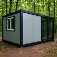 20FT facile à installer petite maison mobile maisons préfabriquées maisons en conteneur de luxe bureau pliable