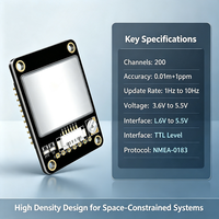 Module GNSS RTK haute sensibilité B1501NK, 200 canaux, 35x27mm, capteur de navigation intégré pour l'agriculture, les relevés, les drones et les robots