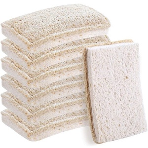 Éponges à vaisselle en luffa écologiques réutilisables en gros pour le lavage Éponge à récurer en luffa naturelle - Product Image 2