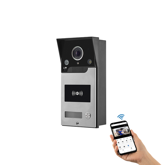 Tuya Smart Intercom Video WiFi Waterproof Door Bell Camera Support Unlock PST-ICMSA-TY
