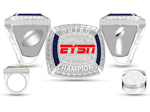 Anneaux de championnat personnalisés pour les jeunes Football Basketball Softball & Baseball <span class=keywords><strong>Chicago</strong></span> <span class=keywords><strong>Bulls</strong></span> WBC USSSA Hoop Occasion de mariage - Product Image 5