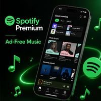 Recharge pour compte personnel Spotify Premium Music - En stock