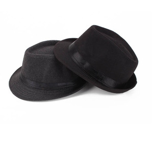 <span class=keywords><strong>Sombrero</strong></span> Panamá de Ala Corta con Borde Enrollado para <span class=keywords><strong>Hombre</strong></span>, Estilo Jazz, Accesorio Elegante para Escenas al Aire Libre, <span class=keywords><strong>Precio</strong></span> Económico al por Mayor - Product Image 5