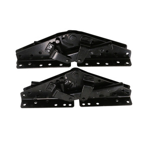 Bisagra Plegable Autonomy D001 Negra, 8 Agujeros por Hoja, para Mesa, Cama, Sofá, Accesorio de Ferretería - Product Image 3