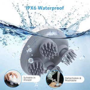 Grattoir pour la tête et le dos pour soulager les muscles raides et contractés, masseur pour chien avec 4 têtes - Product Image 3